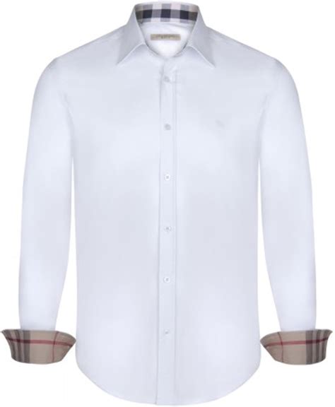 burberry long sleeve shirt mens white|burberry men's shirts 3x.